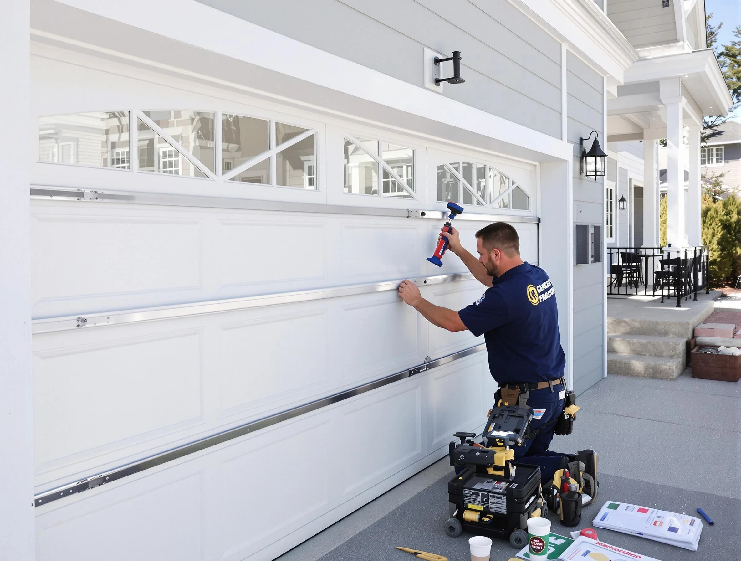 Professional garage door installation by New Brunswick Garage Door Repair in New Brunswick