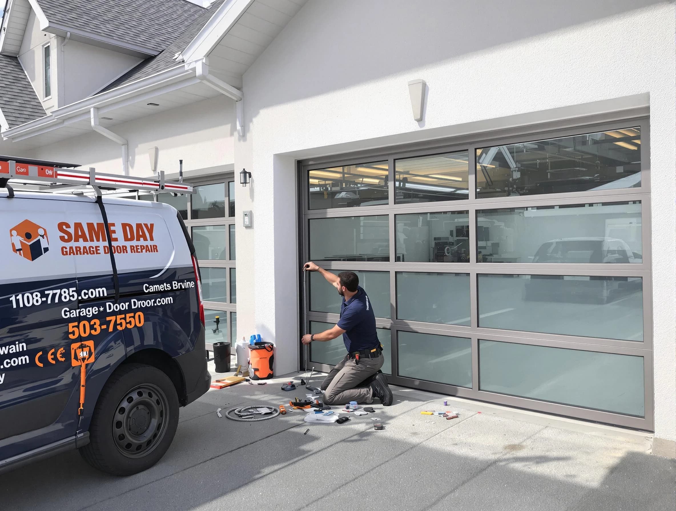 Same-day garage door repair service by New Brunswick Garage Door Repair in New Brunswick