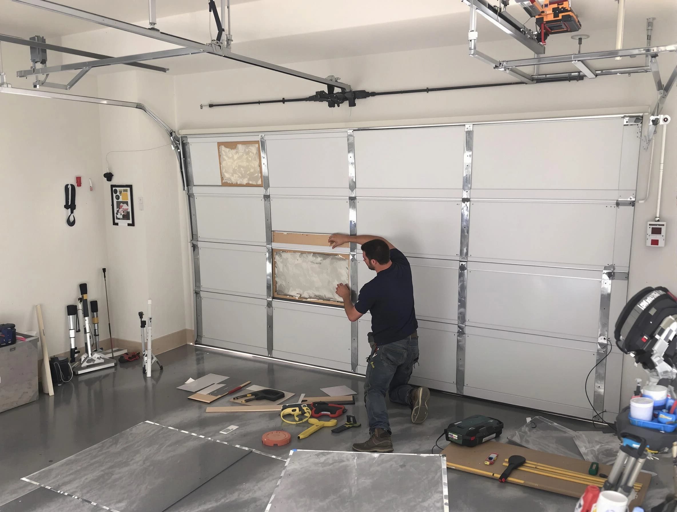 Garage Door Panel Repair in New Brunswick